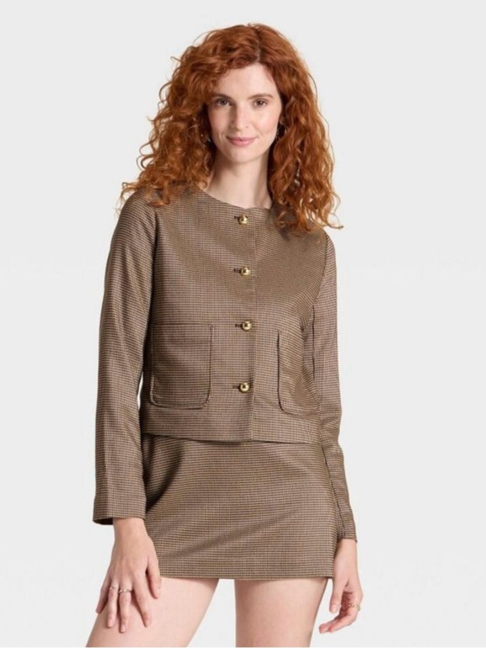 A New Day Plaid Lady Jacket
